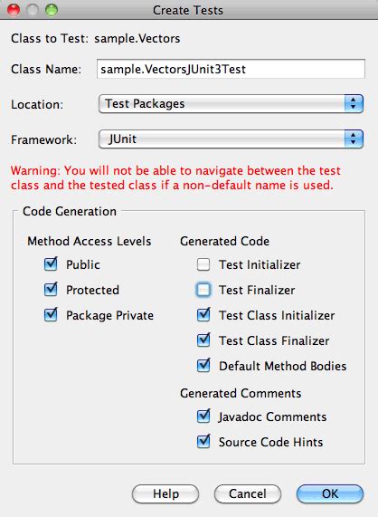 Writing JUnit Tests in NetBeans IDE